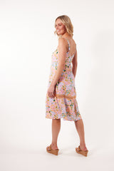 Flora Tank Dress - Sunset Hydrangea