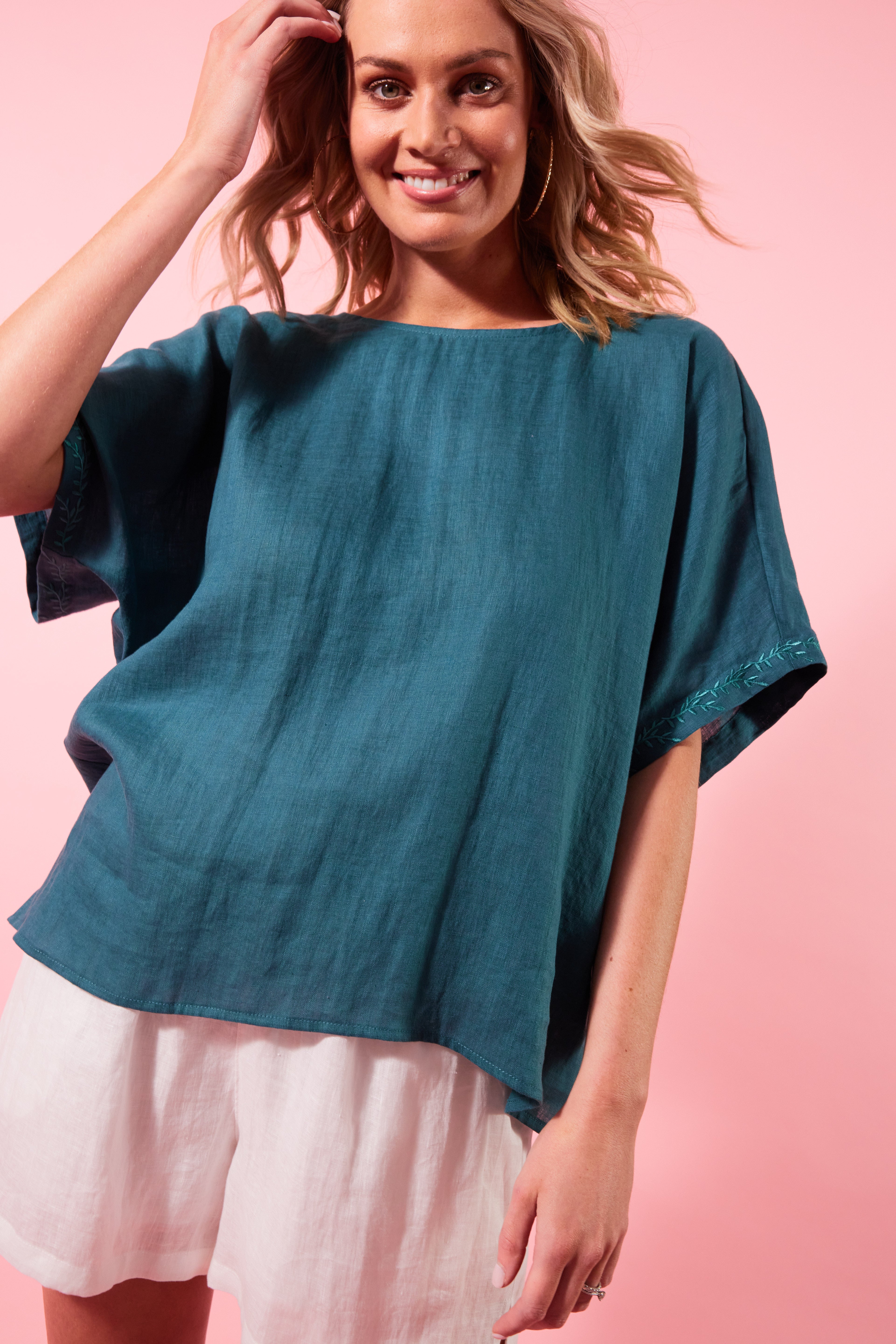 Gala Relax Top - Teal