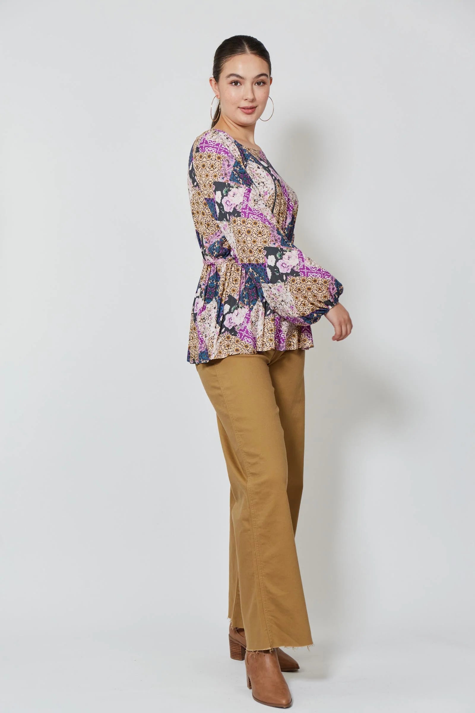 Coppola Blouse - Violet Muse