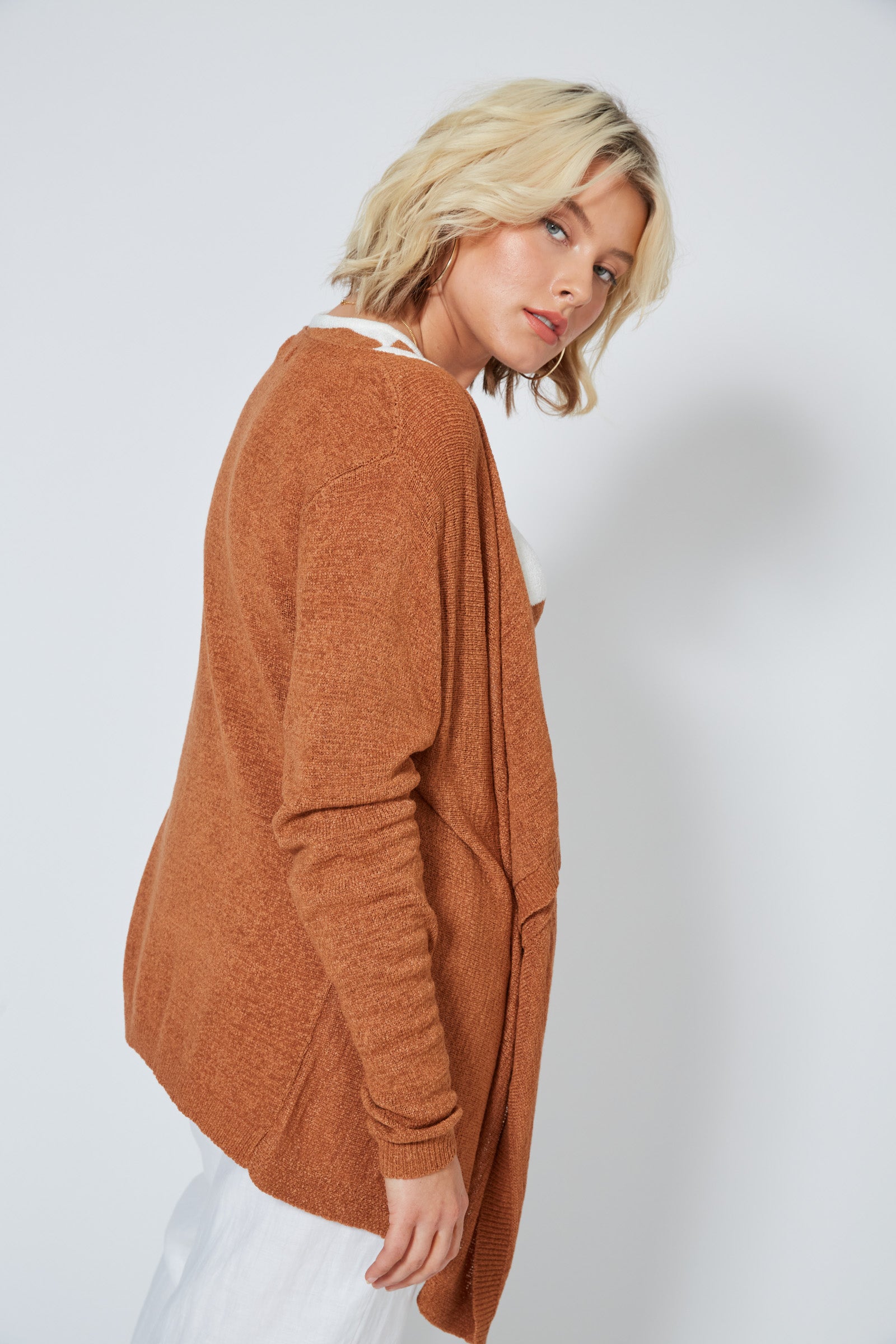 Pala Cardigan - Cinnamon