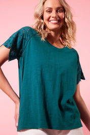 Parterre Tshirt - Teal