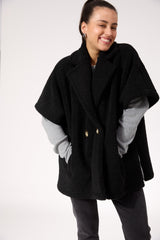 Jackson Oversized Vest - Black
