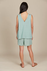 Amelie Tank - Seafoam