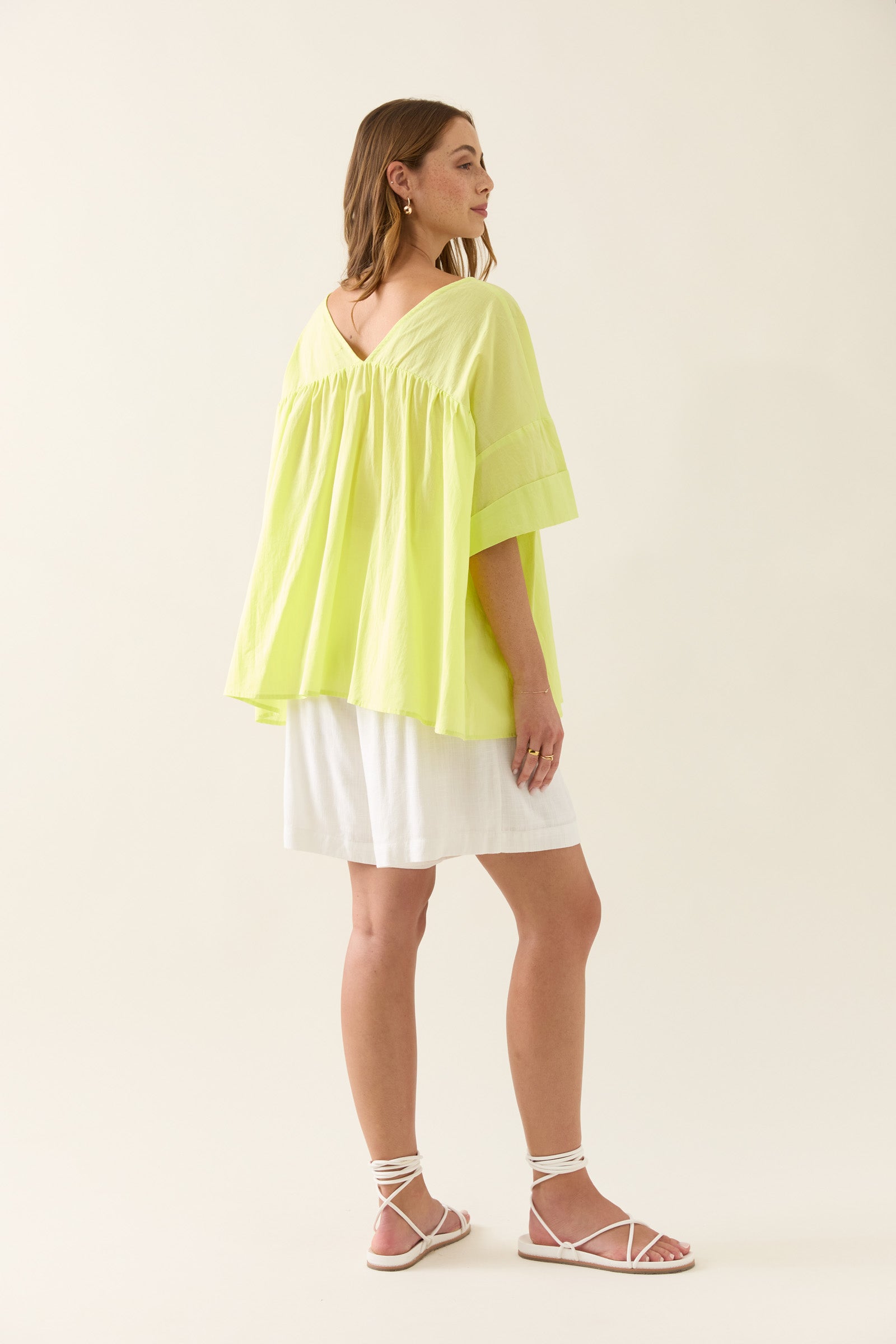 Aurora Relaxed Top - Pomelo