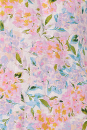 Flora Tie Dress - Salt Hydrangea