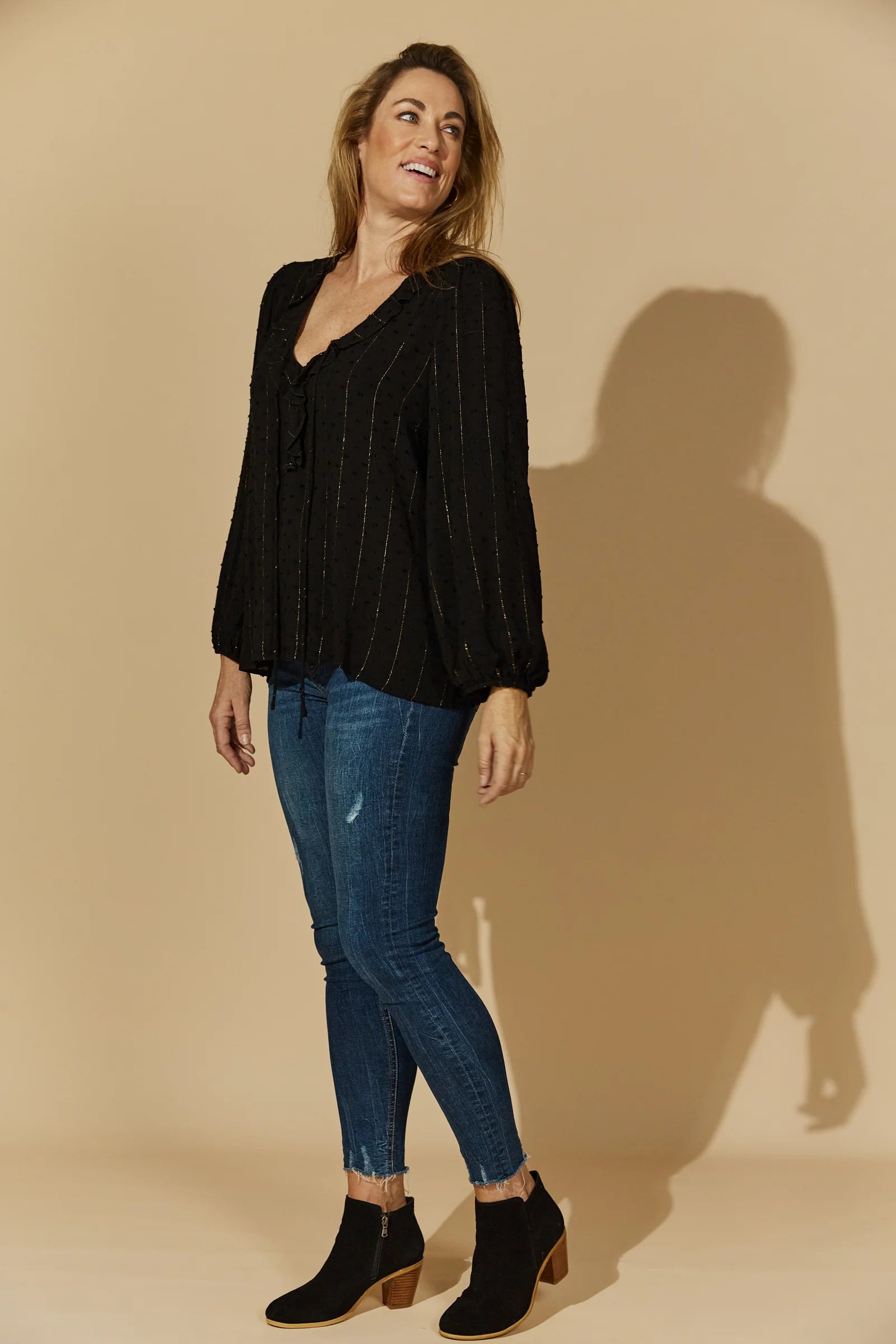 Ethereal Blouse - Black