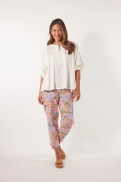 Flora Lace Top - Lotus