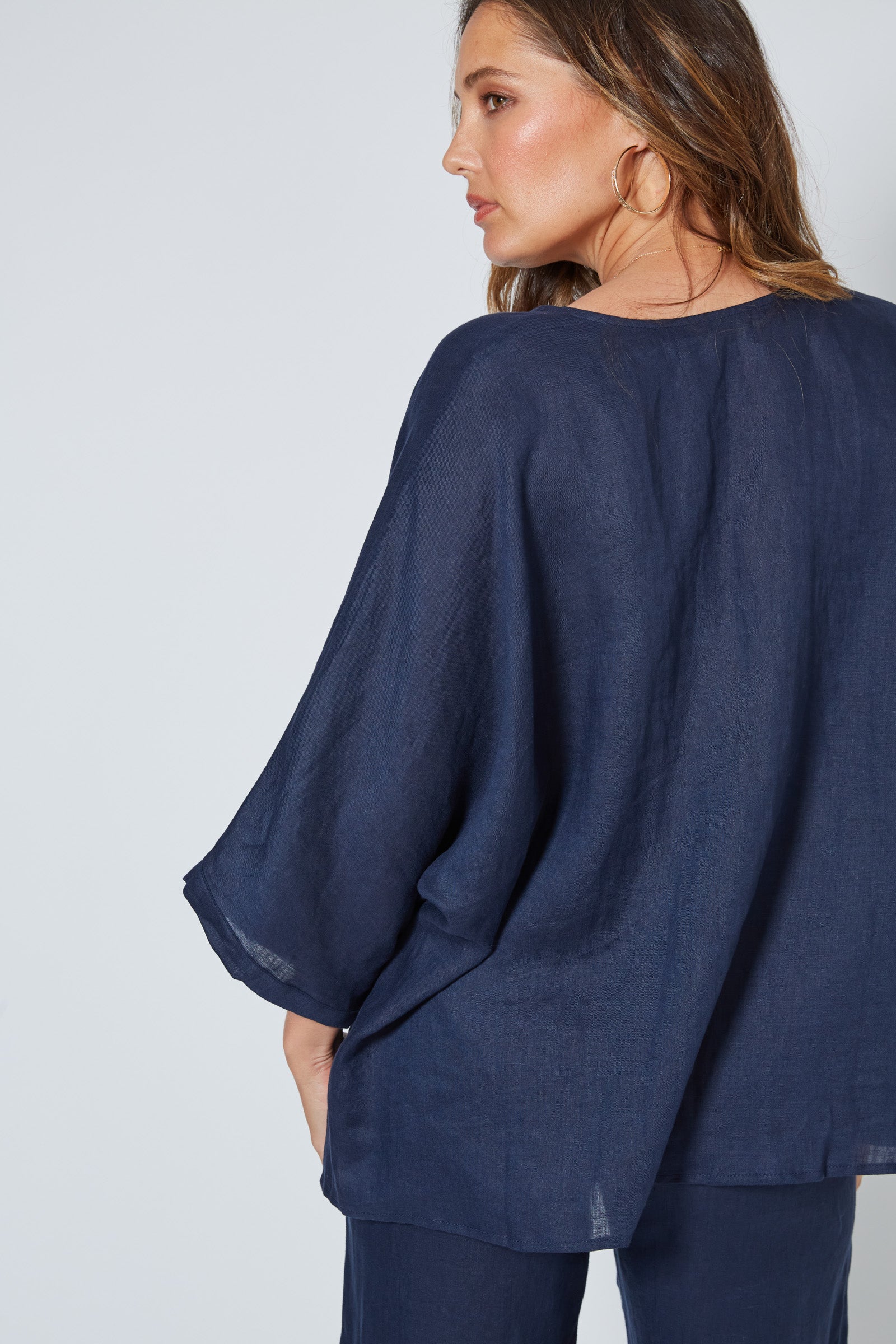 Antillia Top - Indigo