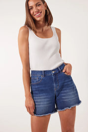 Duke Denim Shorts - Denim
