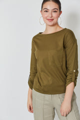 Malala Tshirt - Moss