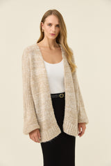 Pallas Relaxed Cardigan - Stone