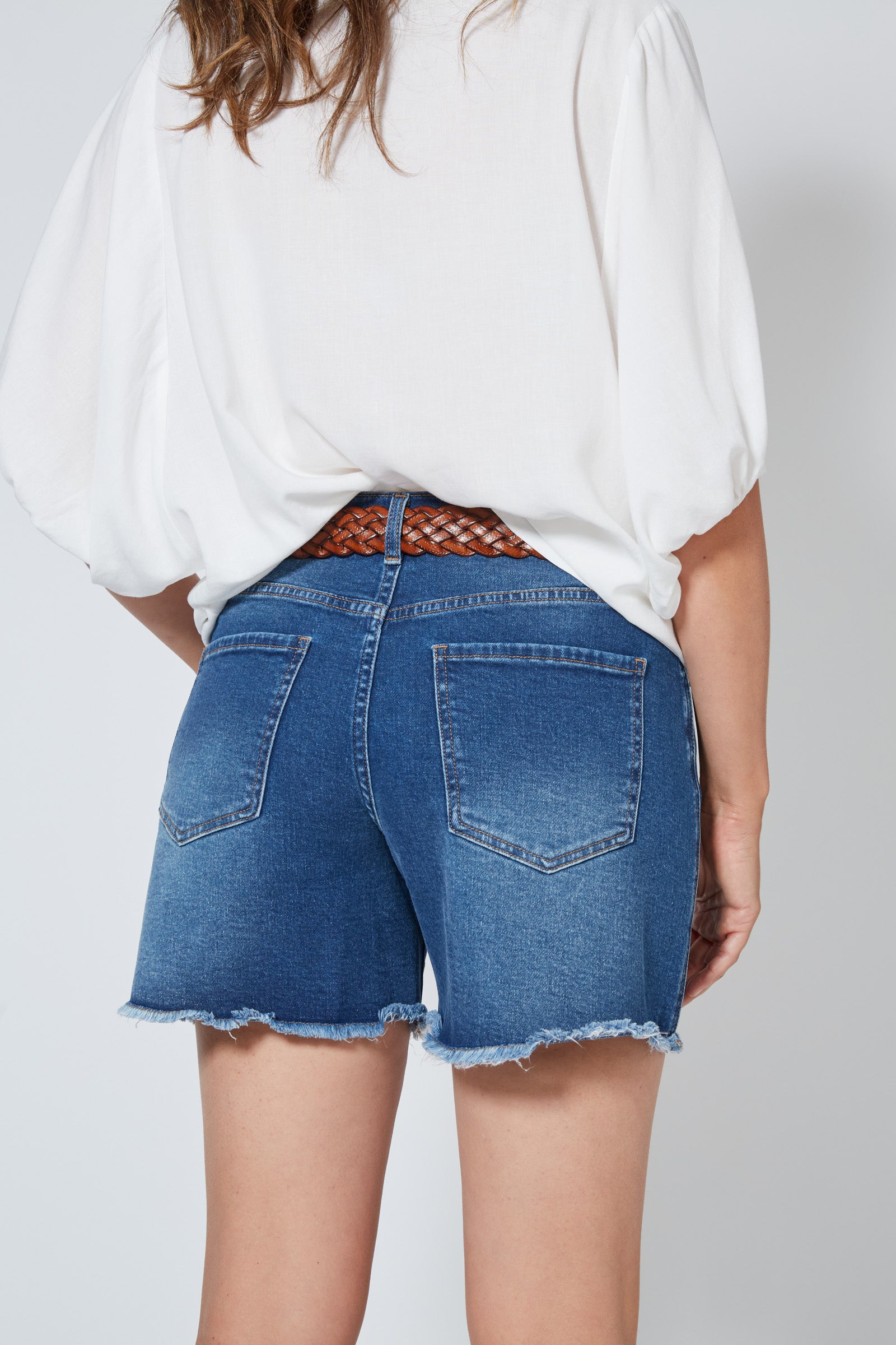 Duke Denim Shorts - Denim