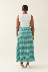 Esther Wrap Skirt - Baltic