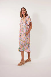 Flora Dress - Sunset Hydrangea
