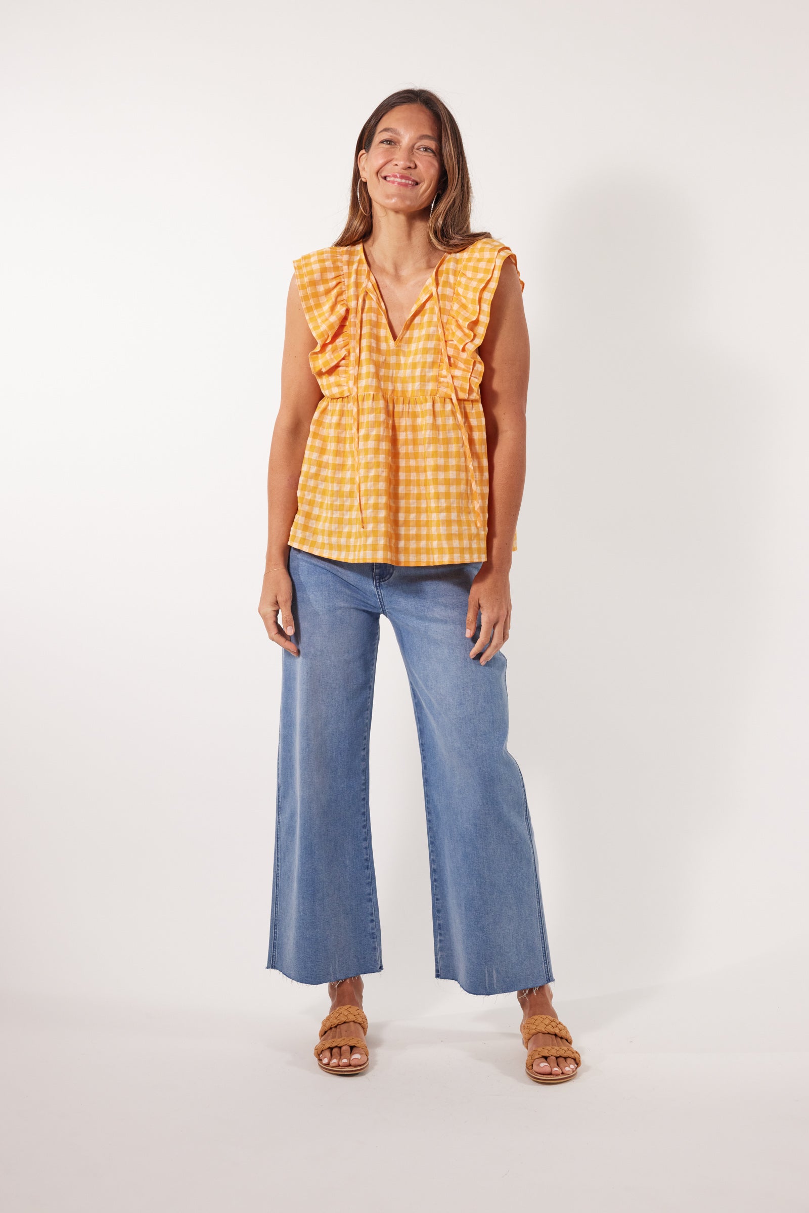 Alfresco Frill Top - Sunrise