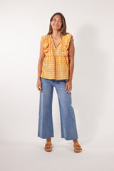 Alfresco Frill Top - Sunrise