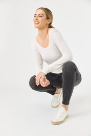 Basic Long Sleeve - White