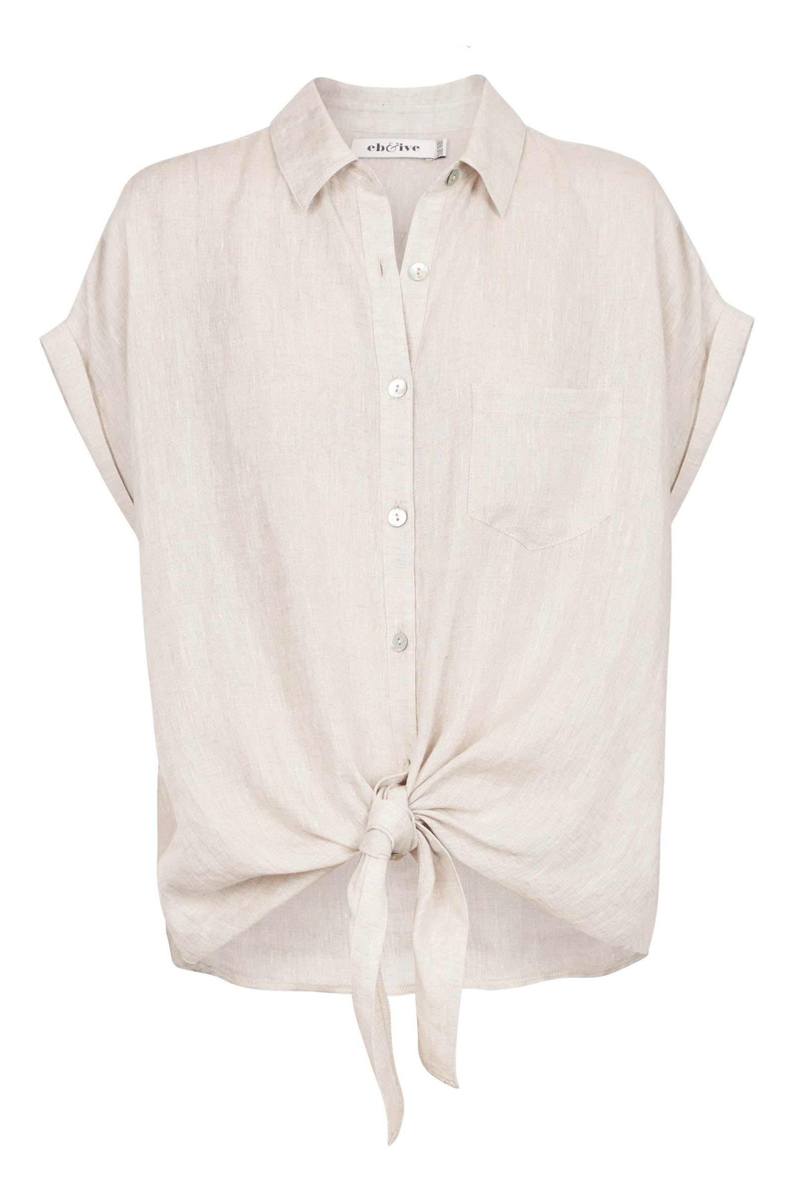 Studio Tie Shirt - Tusk