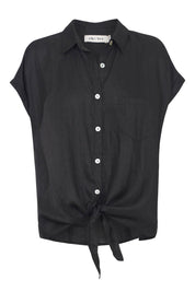 Studio Tie Shirt - Ebony