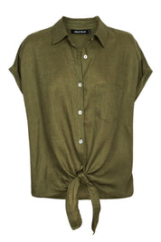 Studio Tie Shirt - Khaki