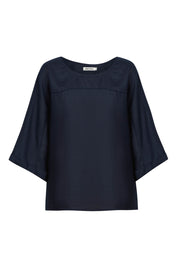 Studio Relaxed Top - Navy