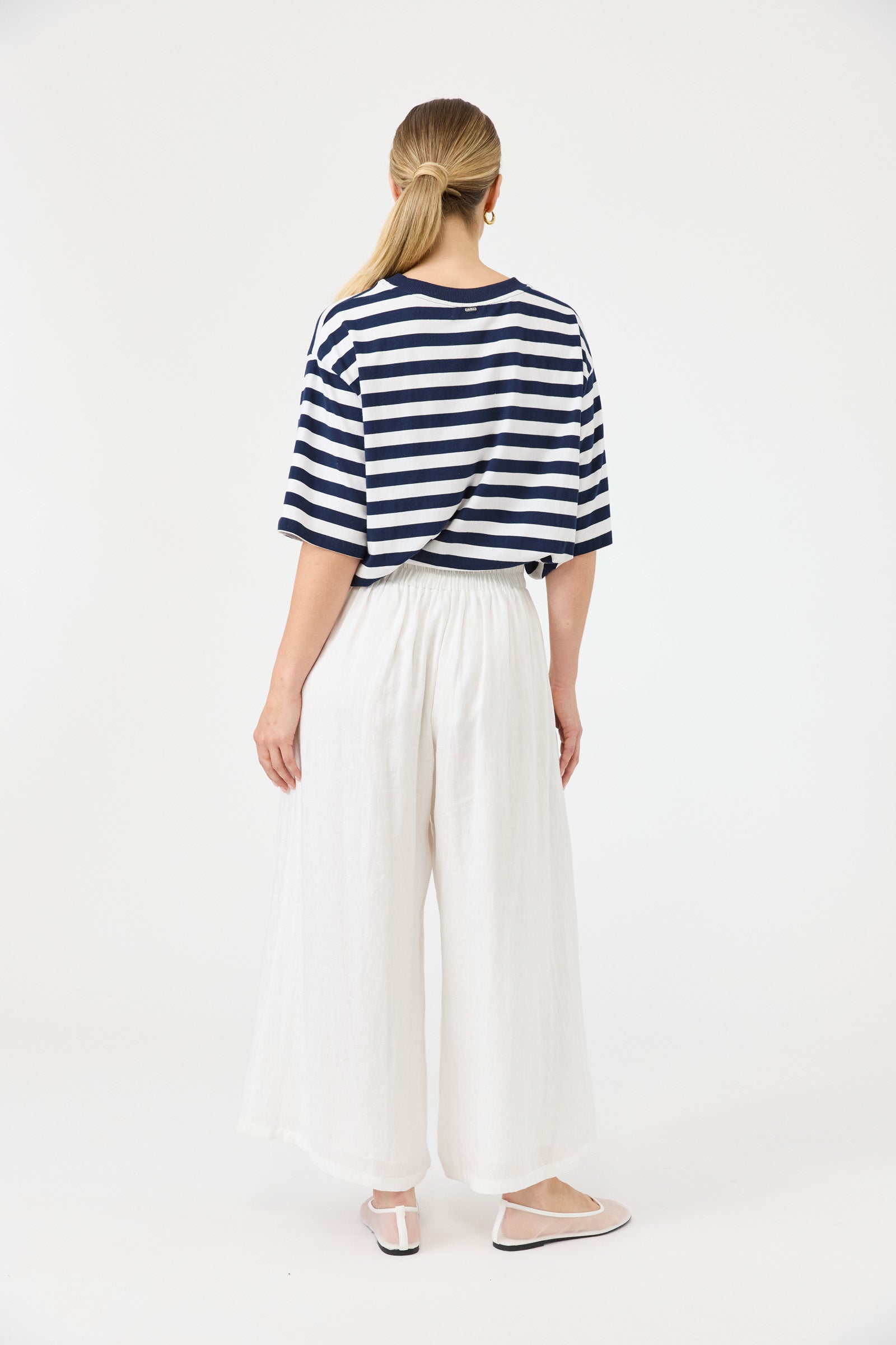 Studio Crop Pant - Salt