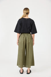 Studio Crop Pant - Khaki