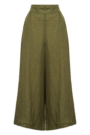 Studio Crop Pant - Khaki