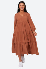 Studio Tiered Maxi - Cinnamon
