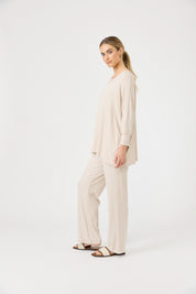 Studio Jersey Top - Tusk