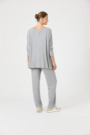 Studio Jersey Top - Gray