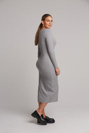 Studio Jersey Maxi - Gray - eb&ive Clothing - Dress Maxi