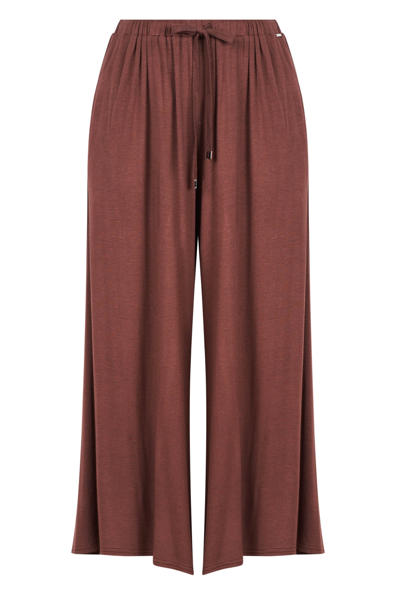 Studio Jersey Tie Pant - Mocha