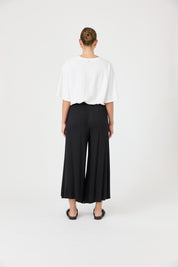 Studio Jersey Tie Pant - Ebony