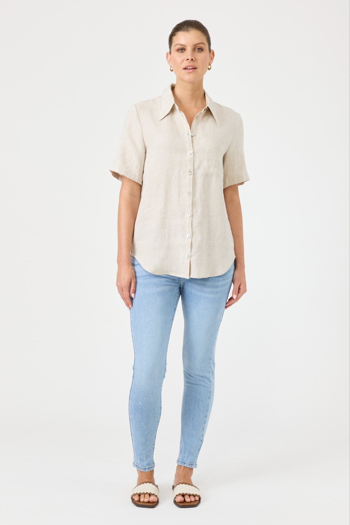 Studio Short Sleeve Shirt - Dune