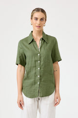 Studio Short Sleeve Shirt - Olive