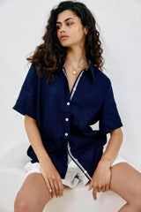 Studio Short Sleeve Shirt - Indigo