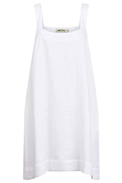 Studio Short Tank Dress - White
