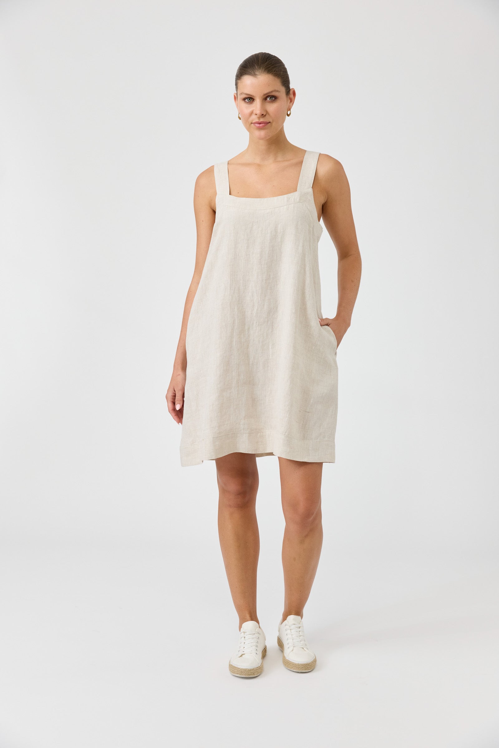 Studio Short Tank Dress - Dune