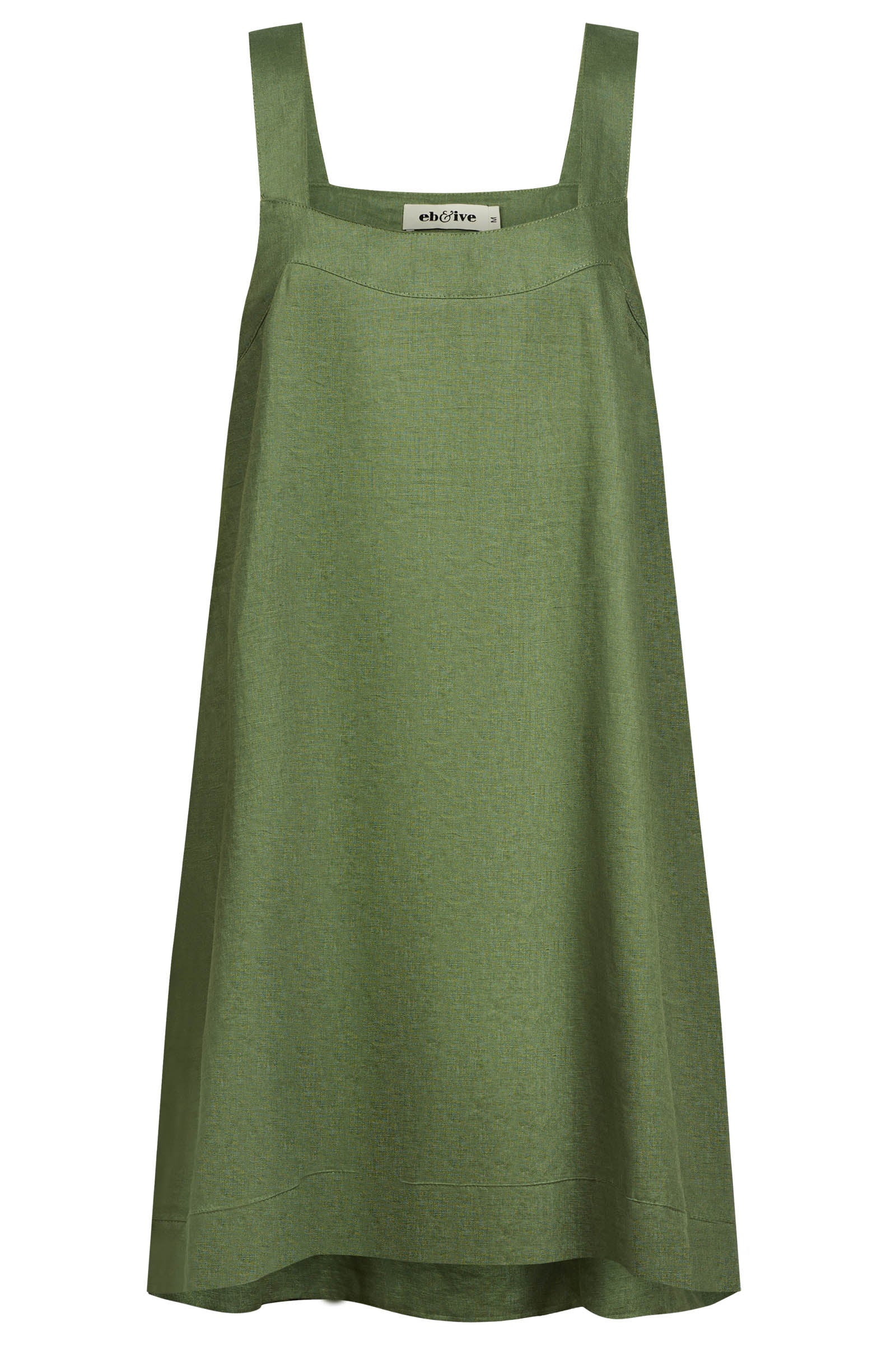 Studio Short Tank Dress - Olive