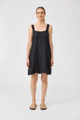 Studio Short Tank Dress - Black