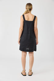 Studio Short Tank Dress - Black