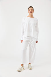 Studio Traveller LS Tshirt - Salt