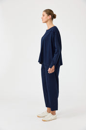 Studio Traveller LS Tshirt - Indigo