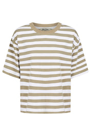 Studio Stripe Tshirt - Olive
