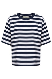 Studio Stripe Tshirt - Indigo