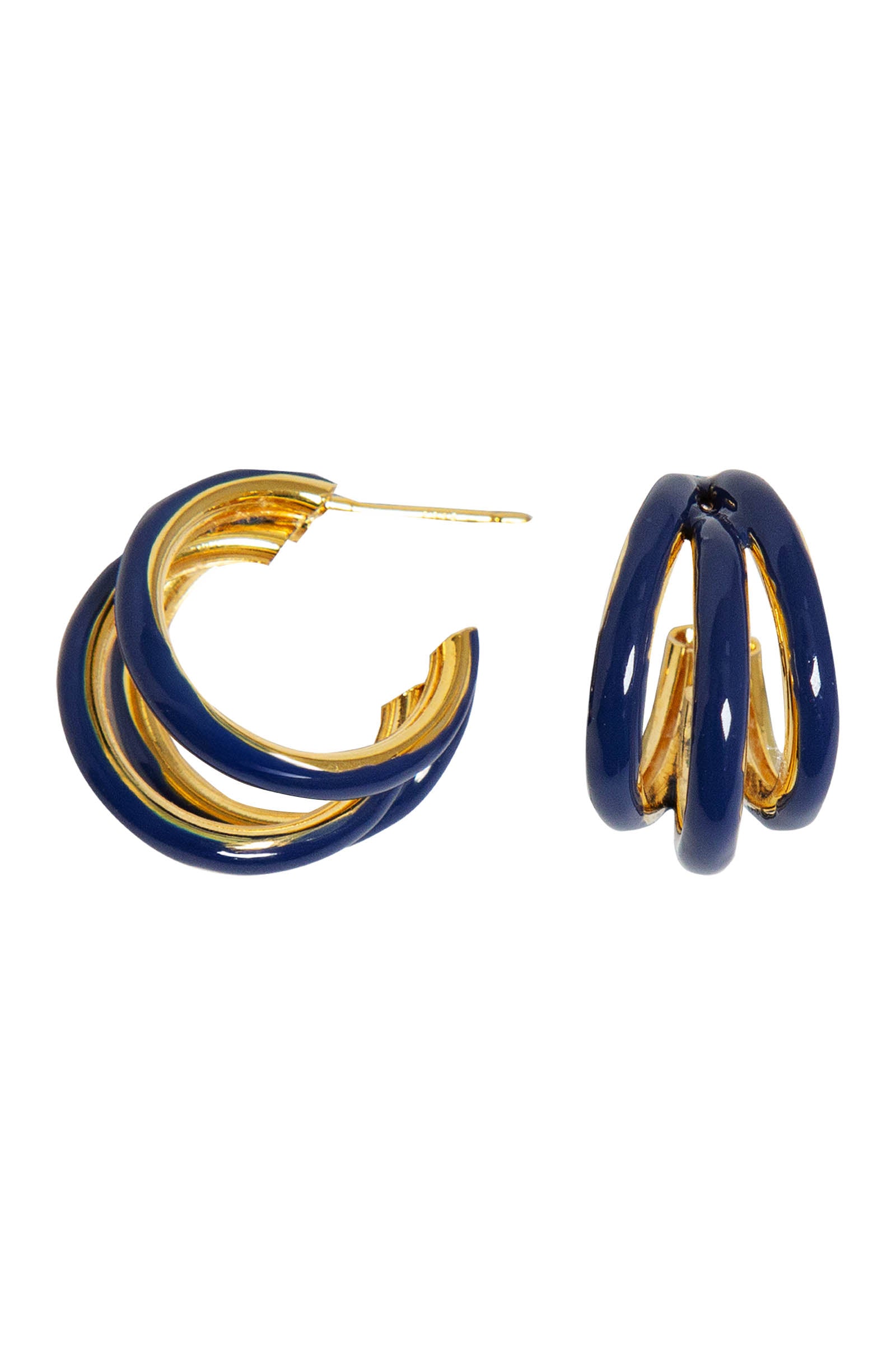 Parisio Trio Earring - Indigo