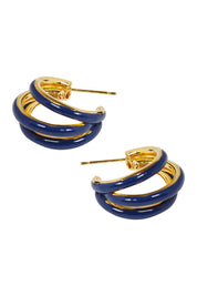 Parisio Trio Earring - Indigo