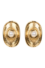 Alegria Pearl Earring - Oval Pearl