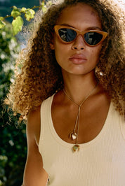 Sorsi Necklace - Gold Tulip